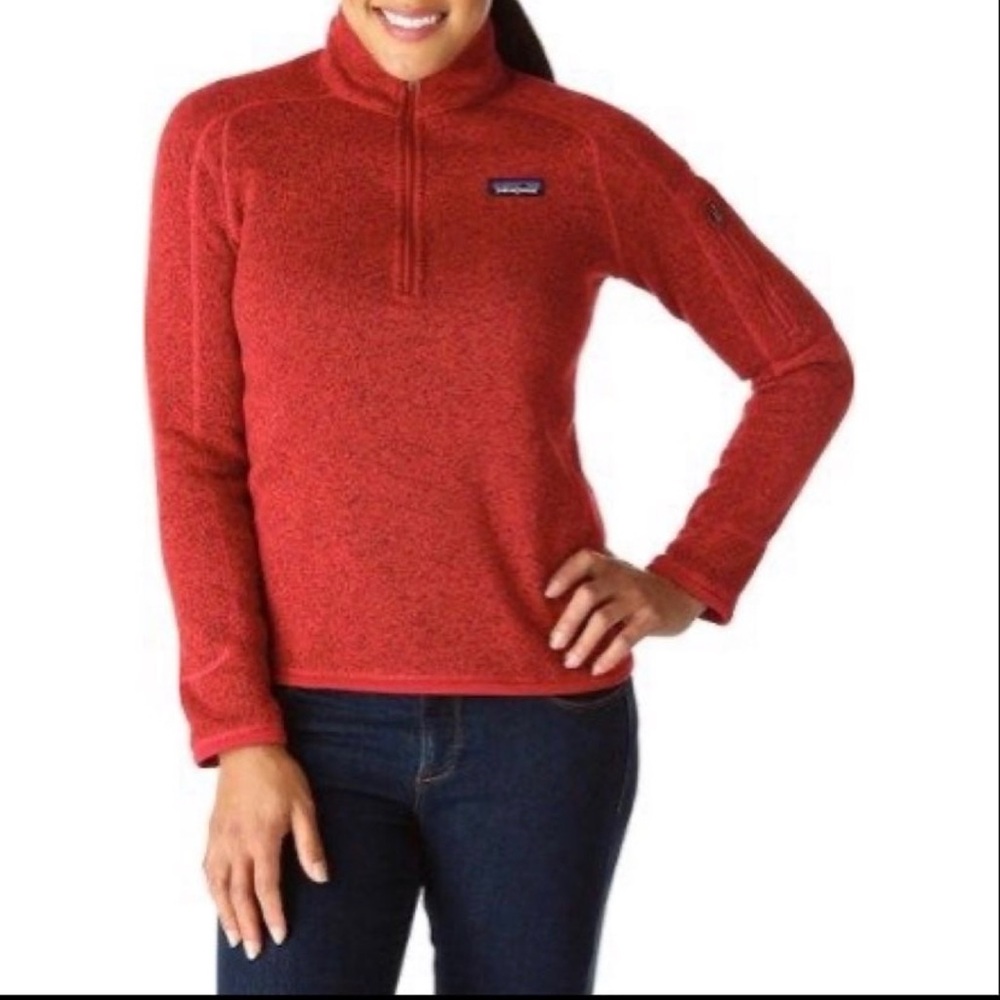 Patagonia womens better sweater 1/4 zip sweater size small